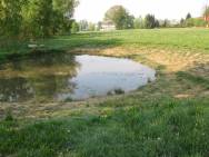 Aushubarbeiten für Wasserstandtiefe von 0 - ca. 50cm